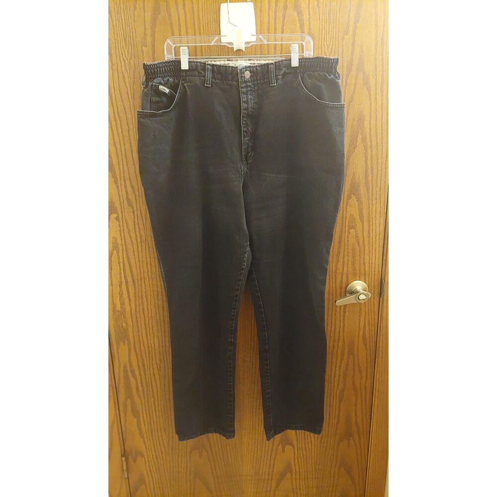 Lee Plus Size 22W Faded Black Side Elastic Relaxed Mom Jeans